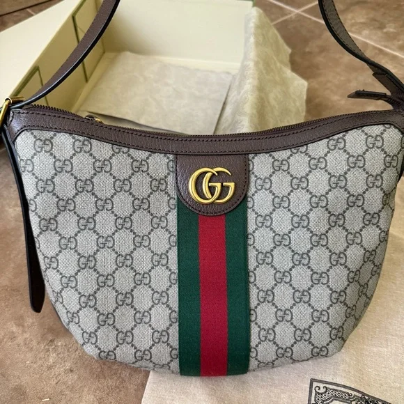 Gucci Ophidia Medium Shoulder Bag - Picture 11 of 13